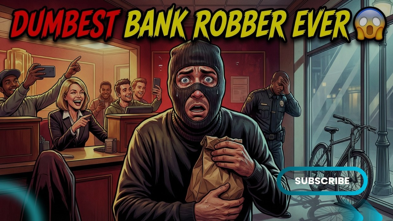 The Dumbest Bank Robbery That Shook America😱😱 - YouTube