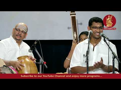 RTP Series-2026-Concert-6 - Palghat Ramprasad - Vocal. #carnaticmusic