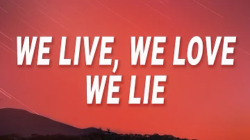 Alan Walker - We live we love we lie (The Spectre) (Lyrics)