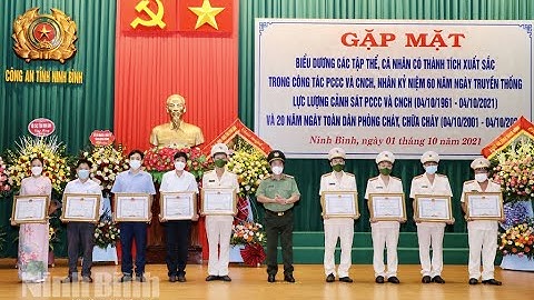 Gặp mặt kỷ niệm 60 năm Ngày truyền thống lực lượng Cảnh sát PCCC & Cứu nạn cứu hộ