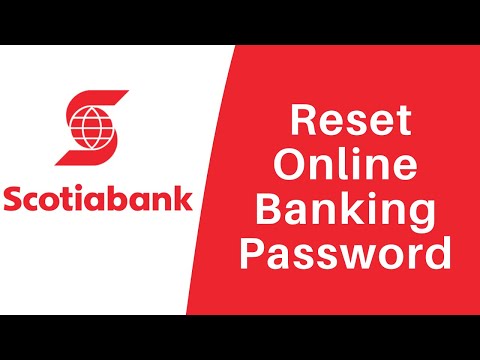 How to Reset the Password of Your Scotiabank Online Login