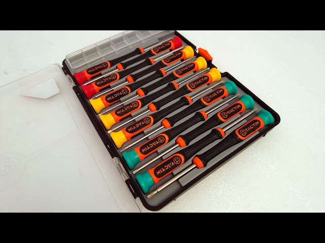 Tactix 15 Pcs Precision Screwdriver Set 545575