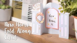 New Home Door Fold-a-Long™ Card - Sizzix