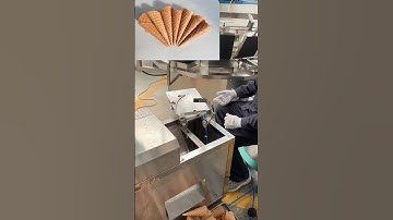 Waffle cone making machine/ice cream cone maker/business ideas 2024