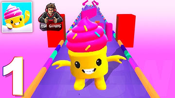 Cupcake Crew Yum Run - Gameplay Walkthrough Levels 1 - 20 Part 1