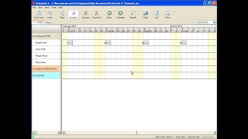 How to create a chain of linked events in the schedule?