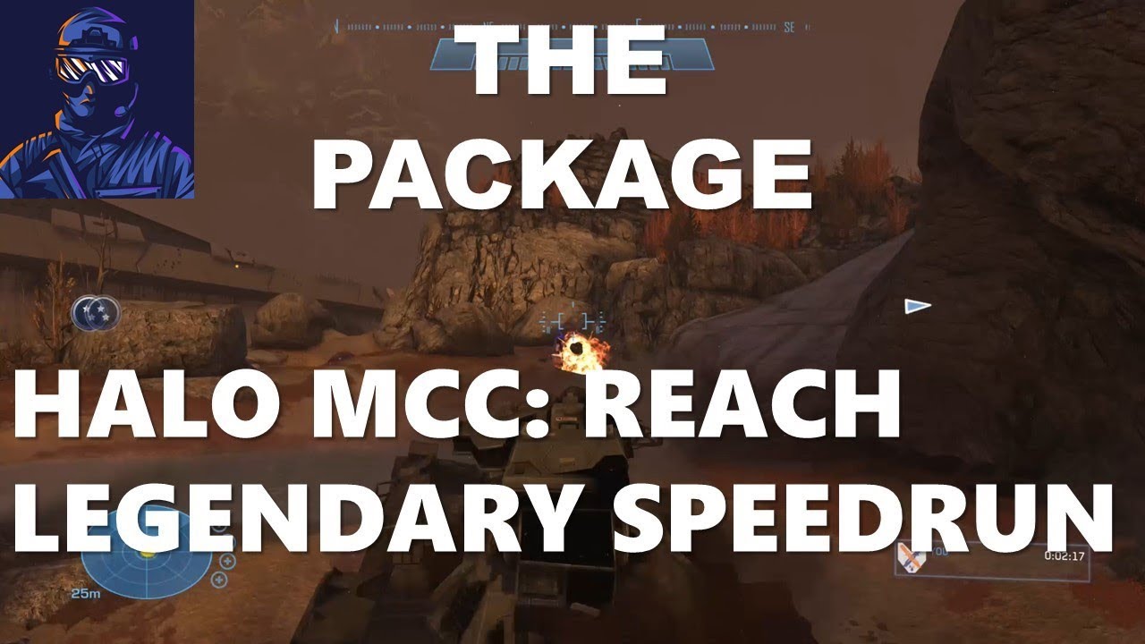 Halo MCC: Reach Legendary Speedrun Part 8 - The Package - YouTube