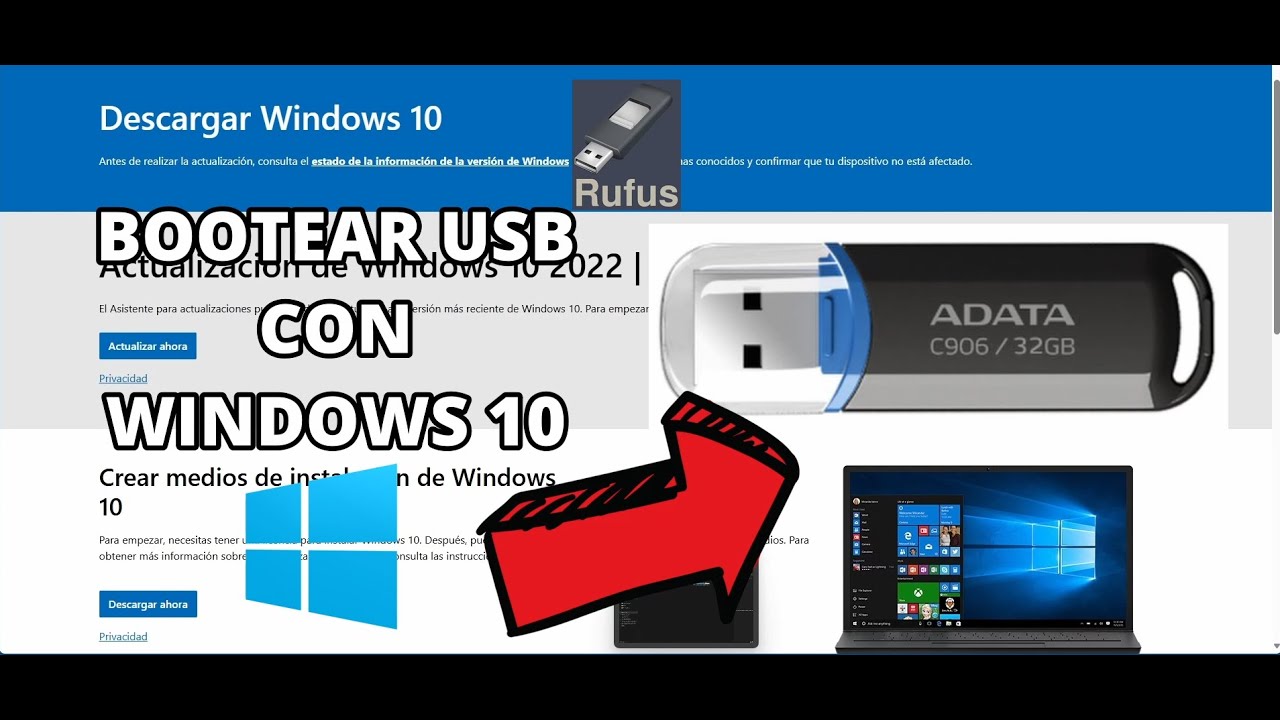 Como Bootear USB con RUFUS y tener todas las versiones de Windows 10 y ...