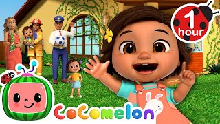 Finger Family - Mommy Finger - Daddy Finger | Nina's Familia | CoComelon Nursery Rhymes & Kids Songs