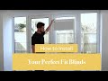 How to install your perfect fit blinds  blindsbypost 