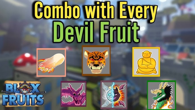 Combo With EVERY DevilFruit in Bloxfruits - BiliBili