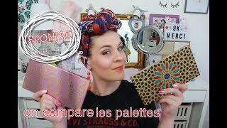 *SPONJAC* on compare la MOROCCAN à la CAFTAN palette ??