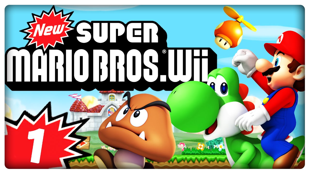 NEW SUPER MARIO BROS. Wii Part 1: Die trojanische Geburtstagstorte - YouTube