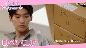 Cute Programmer | Clip EP24 | Jiang  learned that Li was in Chongqing!| WeTV [ENG SUB]