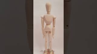 Wooden Human Figures Doll For Artists ( 30cm ) | Amazon Hual | Unboxing And Review | #shorts