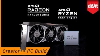 Why the AMD Ryzen 9 5950X CPU paired with the AMD Radeon 6800XT GPU is a great choice for creators