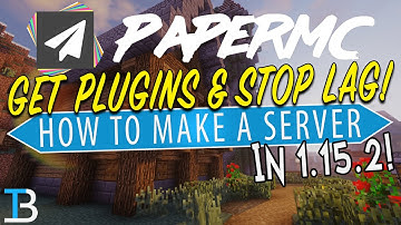 How To Make A Paper Server in Minecraft 1.15.2