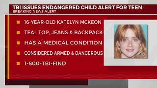Famous TBI issues Endangered Child Alert for 'armed and dangerous' Cheatham County teen Wealth