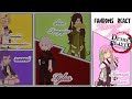Fandoms react to each other || Part 03/05 || Kanroji Mitsuri from Kimetsu no yaiba (Demon slayer)