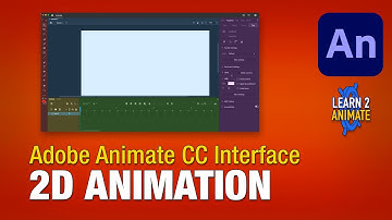 Adobe Animate CC 2021 User Interface. Beginner tutorial