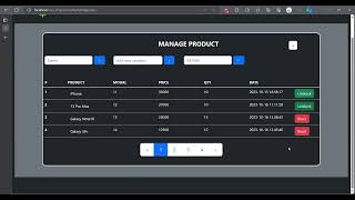 Task 47 - Design view message modal in admin panel using HTML, CSS, JavaScript and Bootstrap.