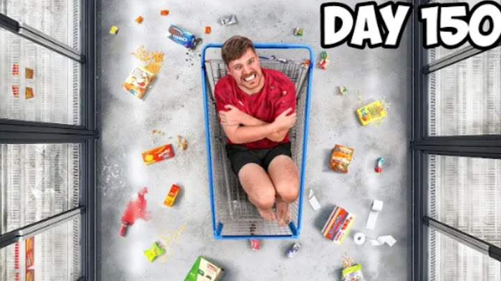 $10,000 Every Day You Survive In A Grocery Store