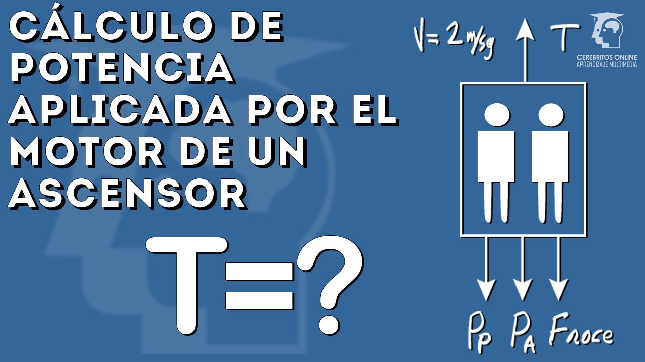 EJERCICIO 8 / Potencia. Cálculo de la potencia aplicada por el motor de
