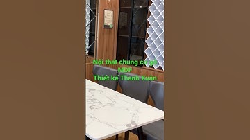 Thiết kế nội thất chung cư 2 phòng ngủ #noithatchungcu #xuhuong #thietkenoithat