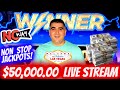 🔴$50,000 High Limit Live Stream Slot Play & NON STOP HANDPAY JACKPOTS | The Power Of NG SLOT