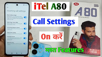 itel a80 call settings / itel a80 calling features / how to use calling features in itel a80