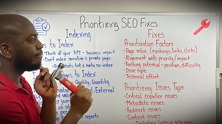 Prioritizing Technical SEO Fixes — Whiteboard Friday