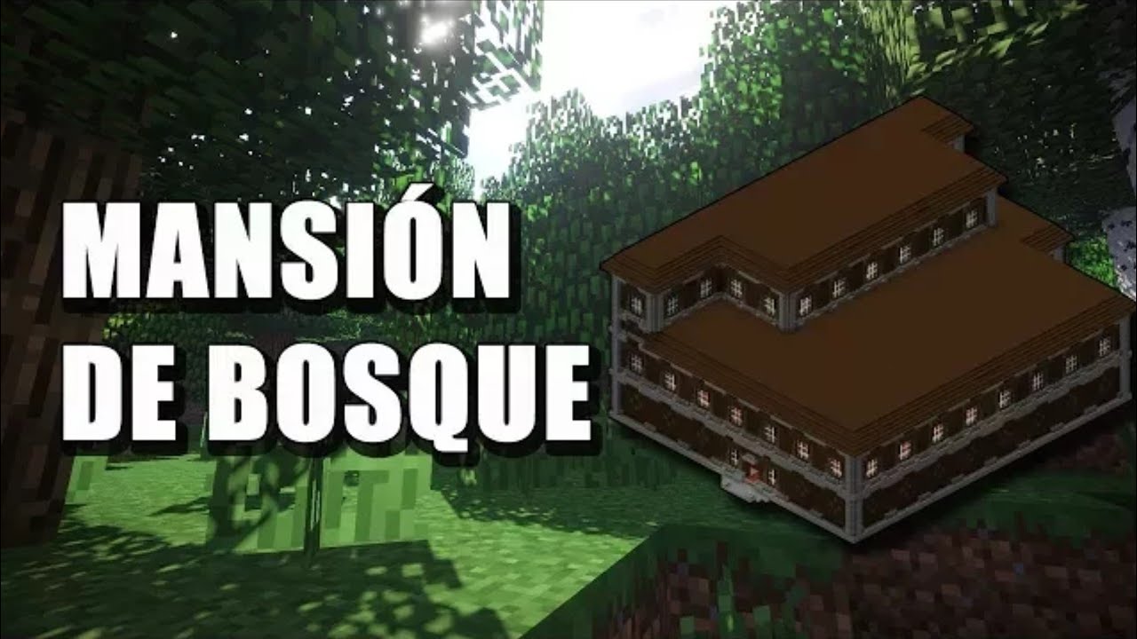 la-mansi-n-del-bosque-en-minecraft-youtube