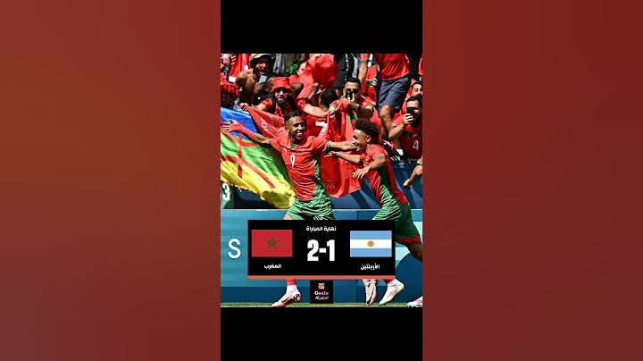 حدث غريب لأول مرة في التاريخ يحدث في الأولمبياد! 👀مباراة المغرب والأرجنتين