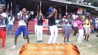 AMOURY BEYBY with MOMBASA ALL STARS DANCERS   KITETEE PERFORMANCE