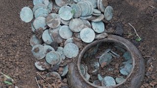 Клад Екатарининских пятаков, 13 килограмм медных монет.