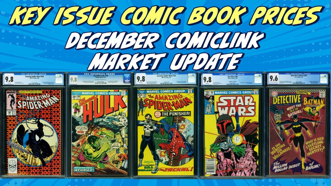 💥 CGC Graded Comic Book Market Update | December ComicLink Auction Price Results📉