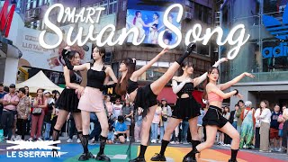 [KPOP IN PUBLIC ONE TAKE]LE SSERAFIM(르세라핌) 'Swan Song' & 'Smart' dance cover by Mermaids Taiwan