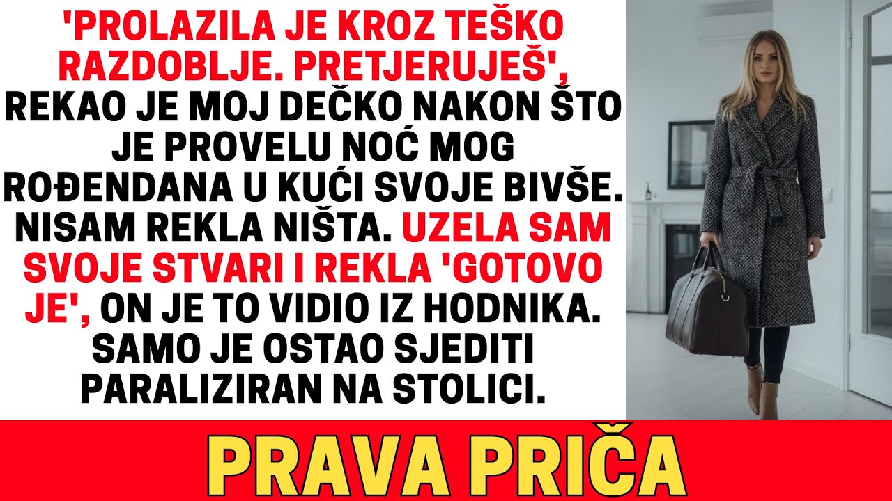 Proveo je moj rođendan sa svojom bivšom, nisam rekla ništa, samo sam se pobrinula da on…