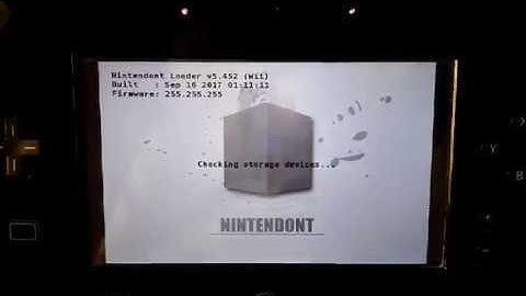 Nintendont work inside wii vc test