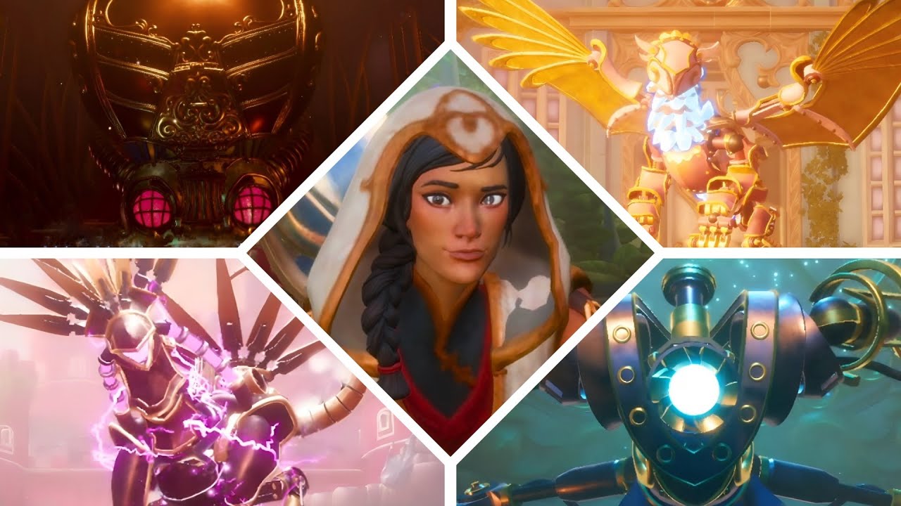 Trine 5: A Clockwork Conspiracy - All Bosses (No Damage) + Ending