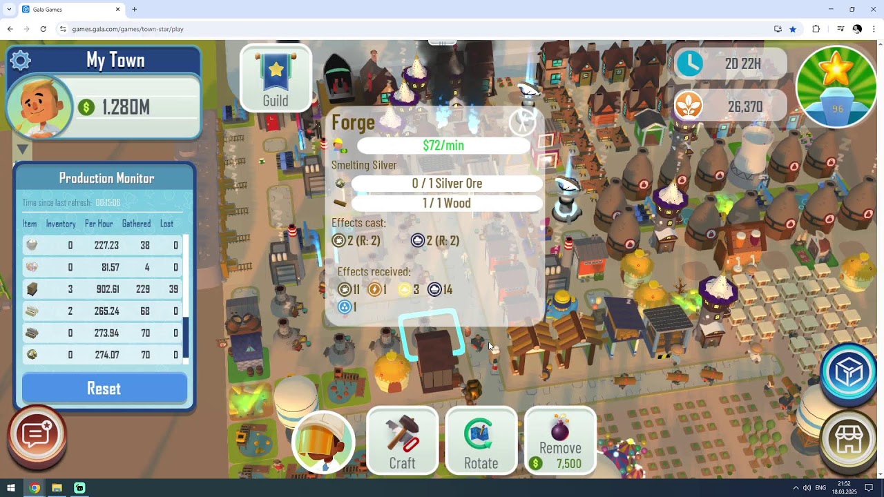 Town Star- Турнир  сделать Волшебные кольца , цель зайти в топ 100( Игра с нфт)