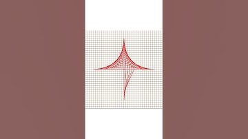 Easy string art pattern | Aestheometry Drawing #shorts #stringart #youtubeshorts