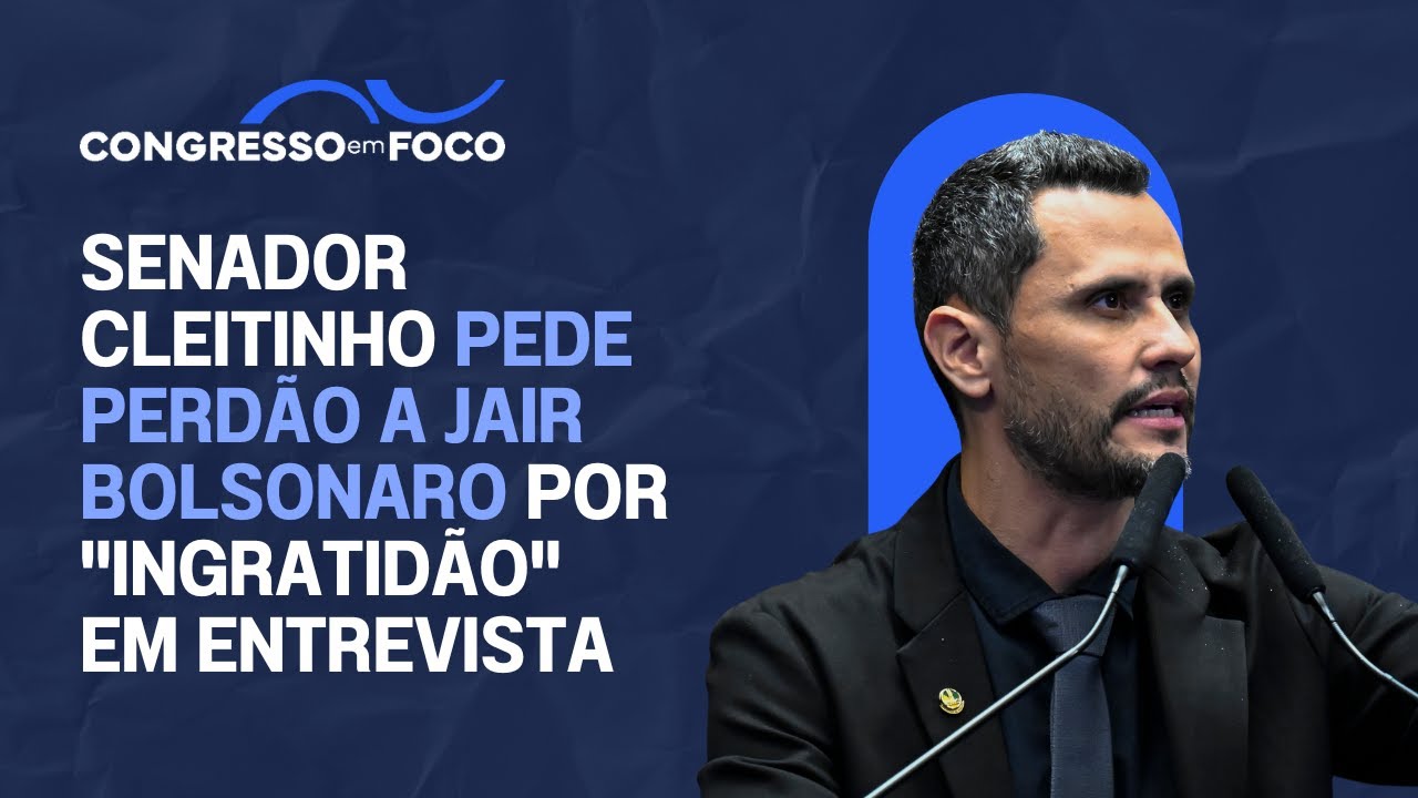 Senador Cleitinho pede perdão a Jair Bolsonaro por "ingratidão" em entrevista Senador Cleitinho pede perdão a Jair Bolsonaro por "ingratidão" em entrevista