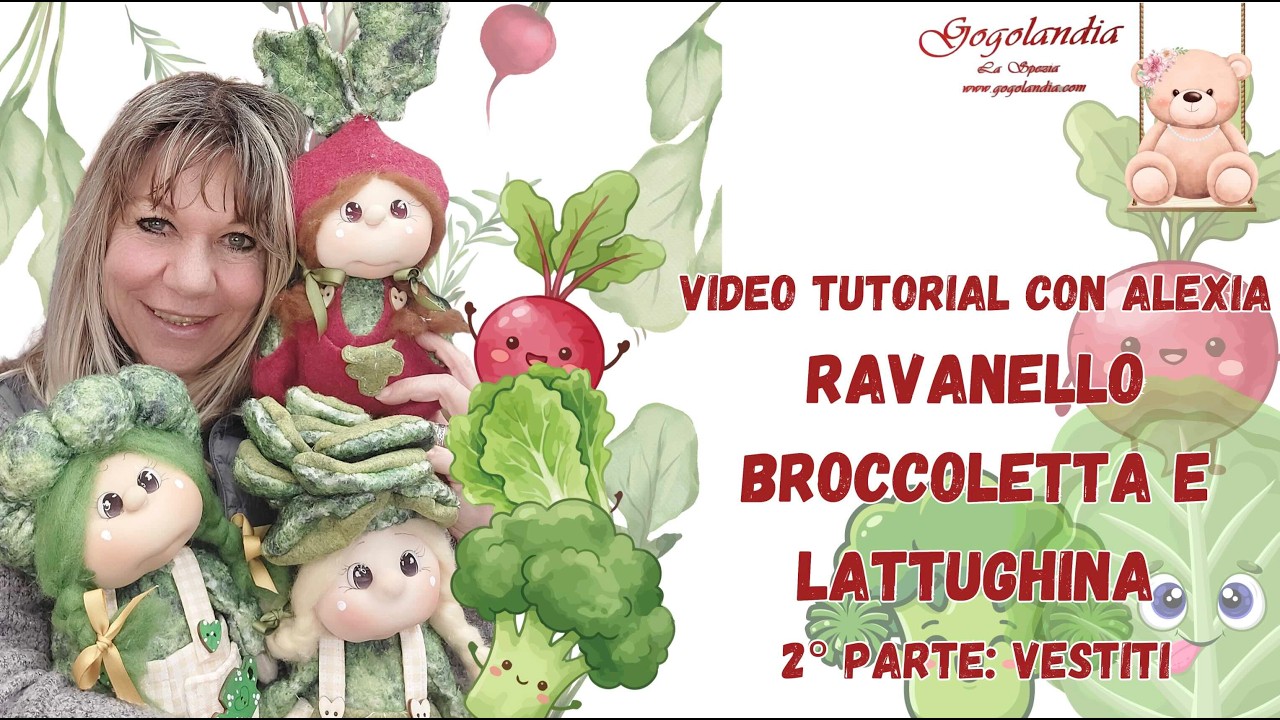 Ravanello Lattoghina e Broccoletta 2° Parte  Vestiti