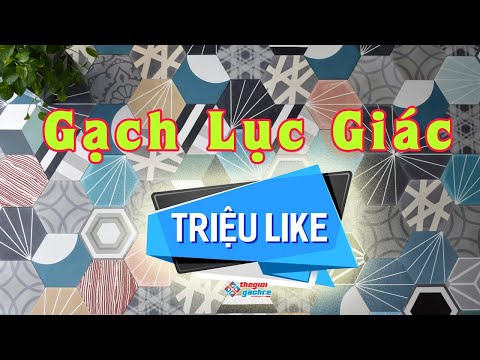 Gạch lục giác lát nền trang trí, ốp tường , ốp bếp giá rẻ TRIỆU LIKE