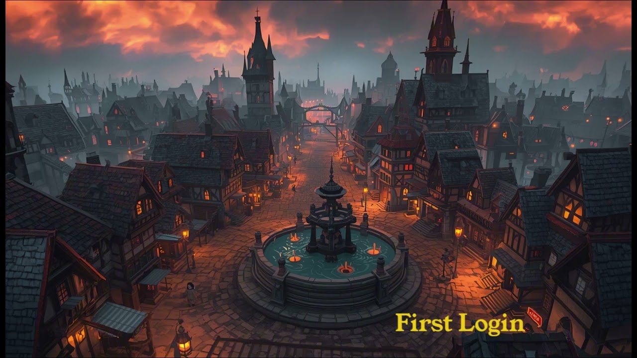 Arrival at the Capital | Cozy MMORPG Ambience (2 Hours)