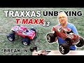 Dballage et rodage du traxxas t maxx tape par tape