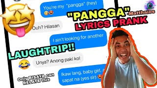 PANGGA - Matthaios | LYRICS PRANK On Random Stranger (BISAYA CAN RELATE THIS)