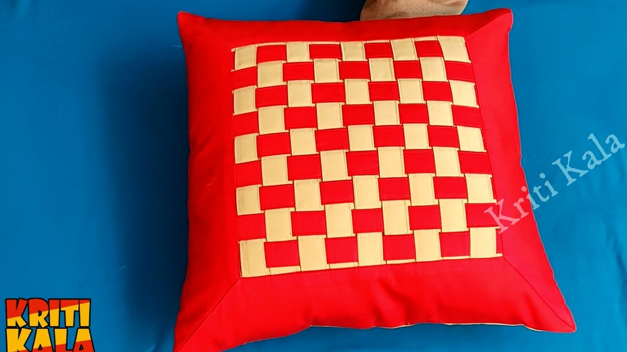 DIY Beautiful Cushion Covers & Pillow Covers | How to Make Cushion Covers cutting and stitching
