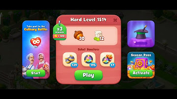 Gardenscapes Level 1514 Walkthrough "No Boosters Used"